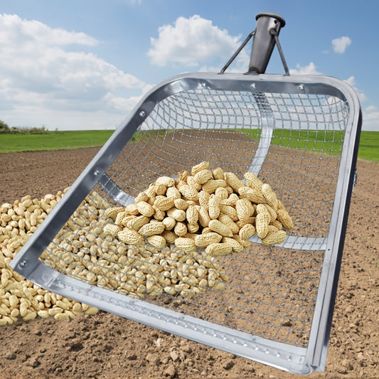 1pc Multi-Purpose Metal Soil Sifter and Strainer - Garden and Farming Essential Tool without Handle