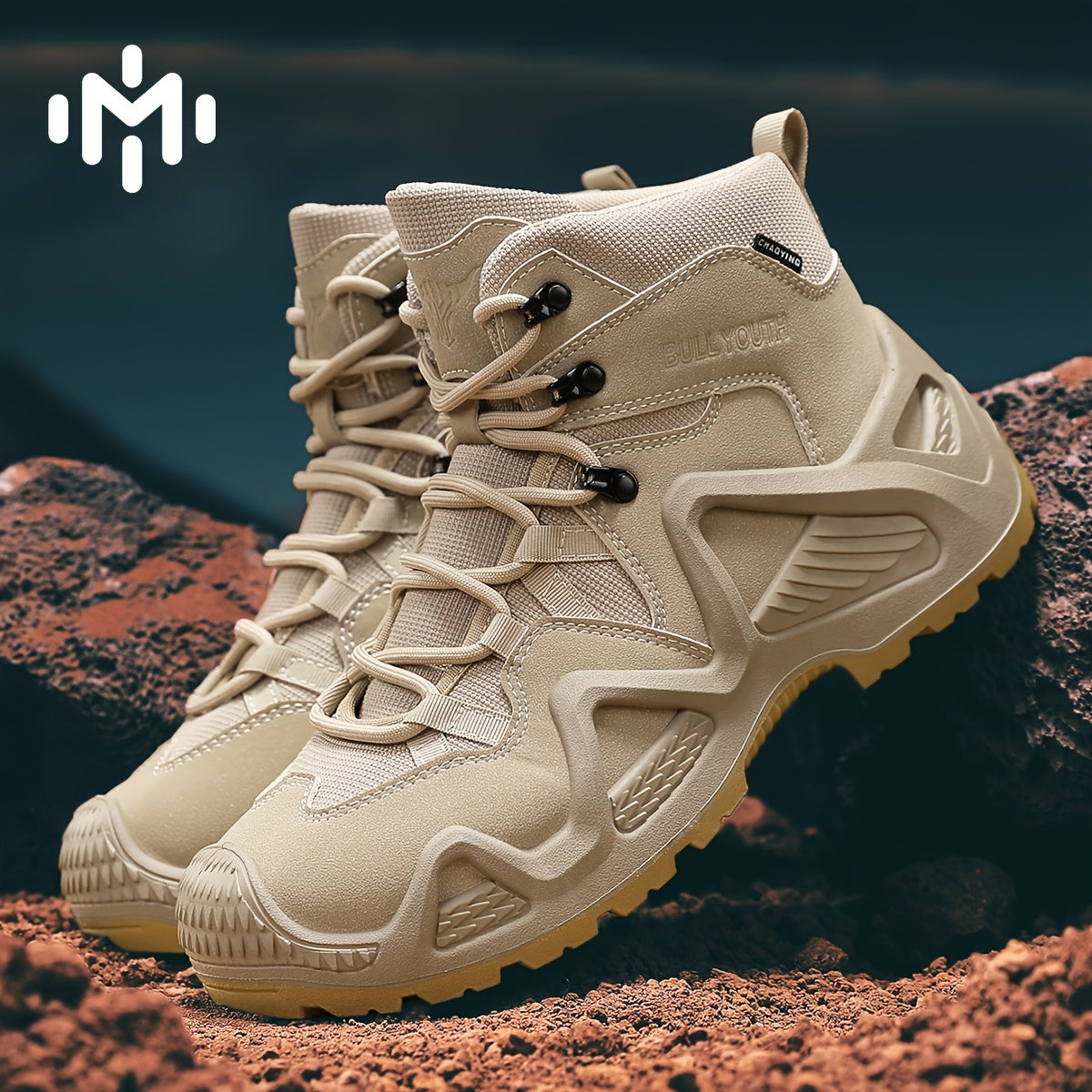 Men Boots, Waterproof, Comfortable, Slip Resistant, And Durable Lace Up Shoes