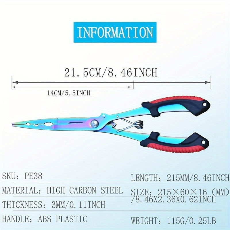 Ultimate Angler's Multi-Tool: Premium Stainless Steel Fishing Pliers