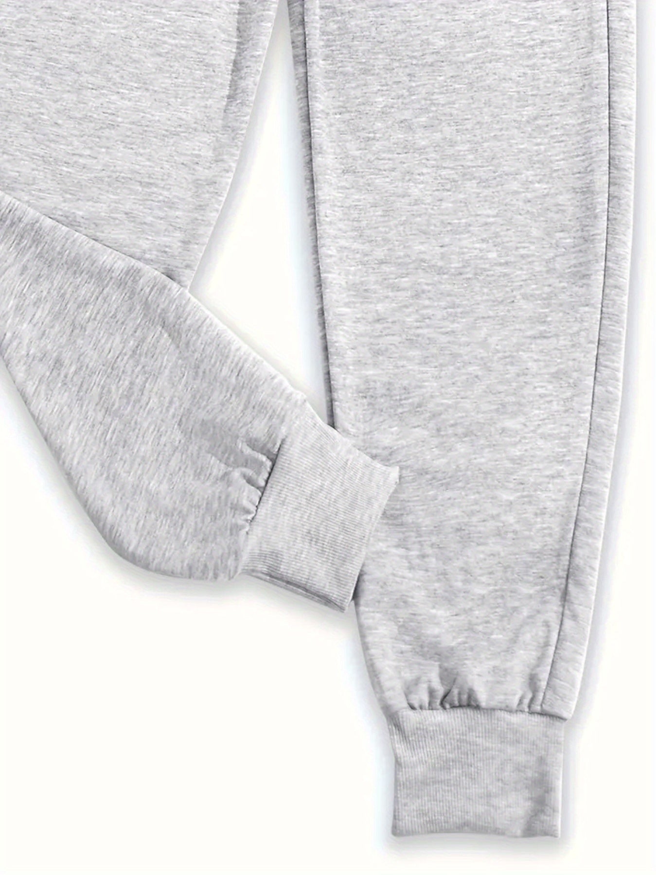 Two-piece Set of Large Size Women's Trousers