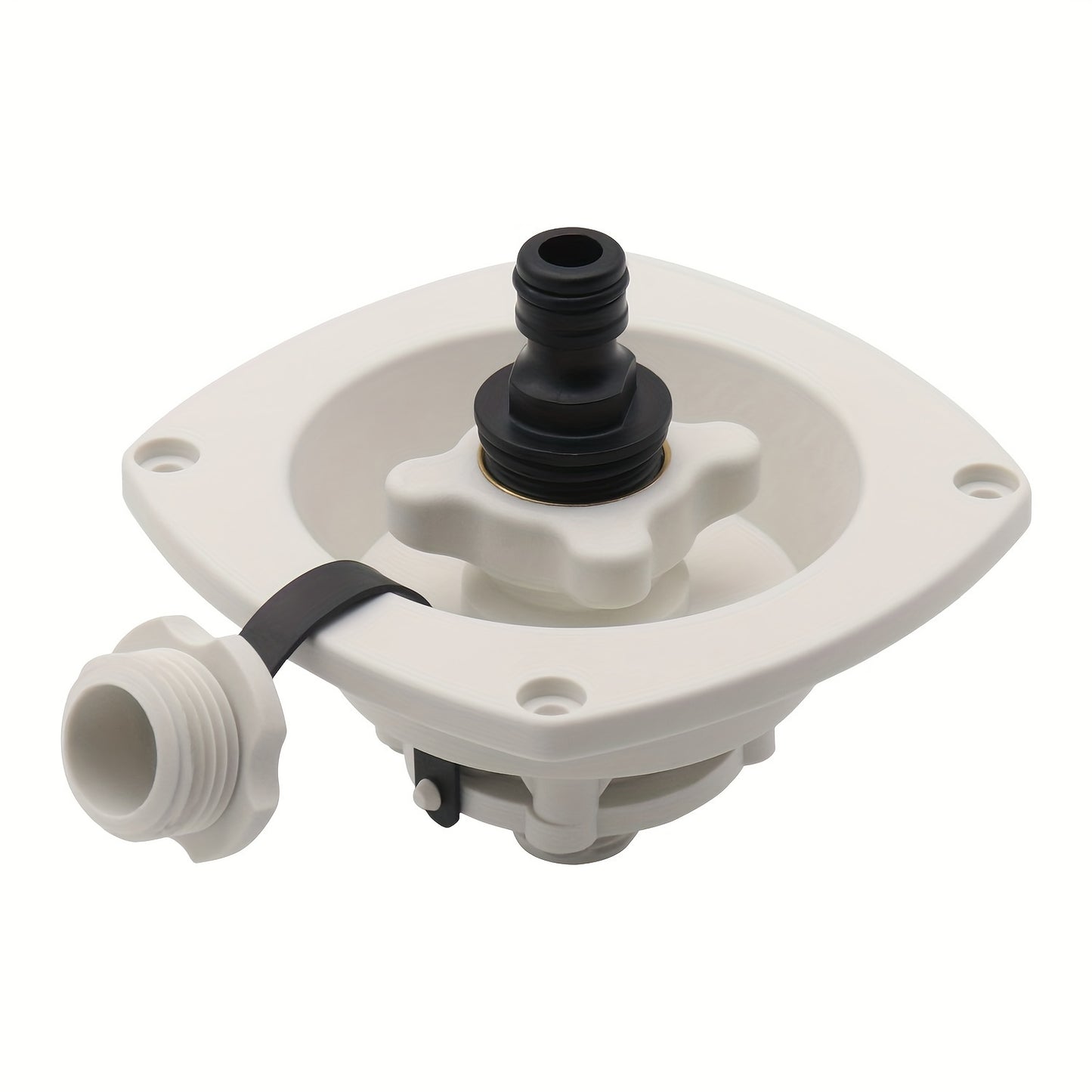 RV/Camper, Water Inlet with Pressure Regulator & Built-In Check Valve