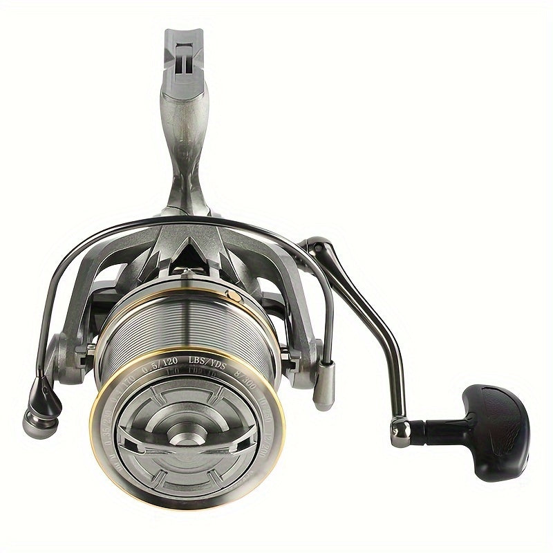 Metal Spinning Fishing Reel, 20KG/44LB Max Drag Powerful Reel, Long Distance Casting Reel