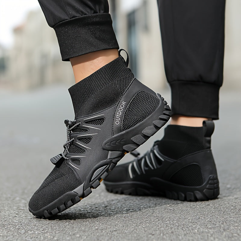 Women's Fashion Hiking Boots - Breathable, Lightweight, Durable, Non-Slip, Ankle-High, Comfortable Outdoor Boots