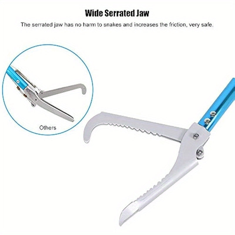 52 Inch Aluminum Alloy Snake Tongs