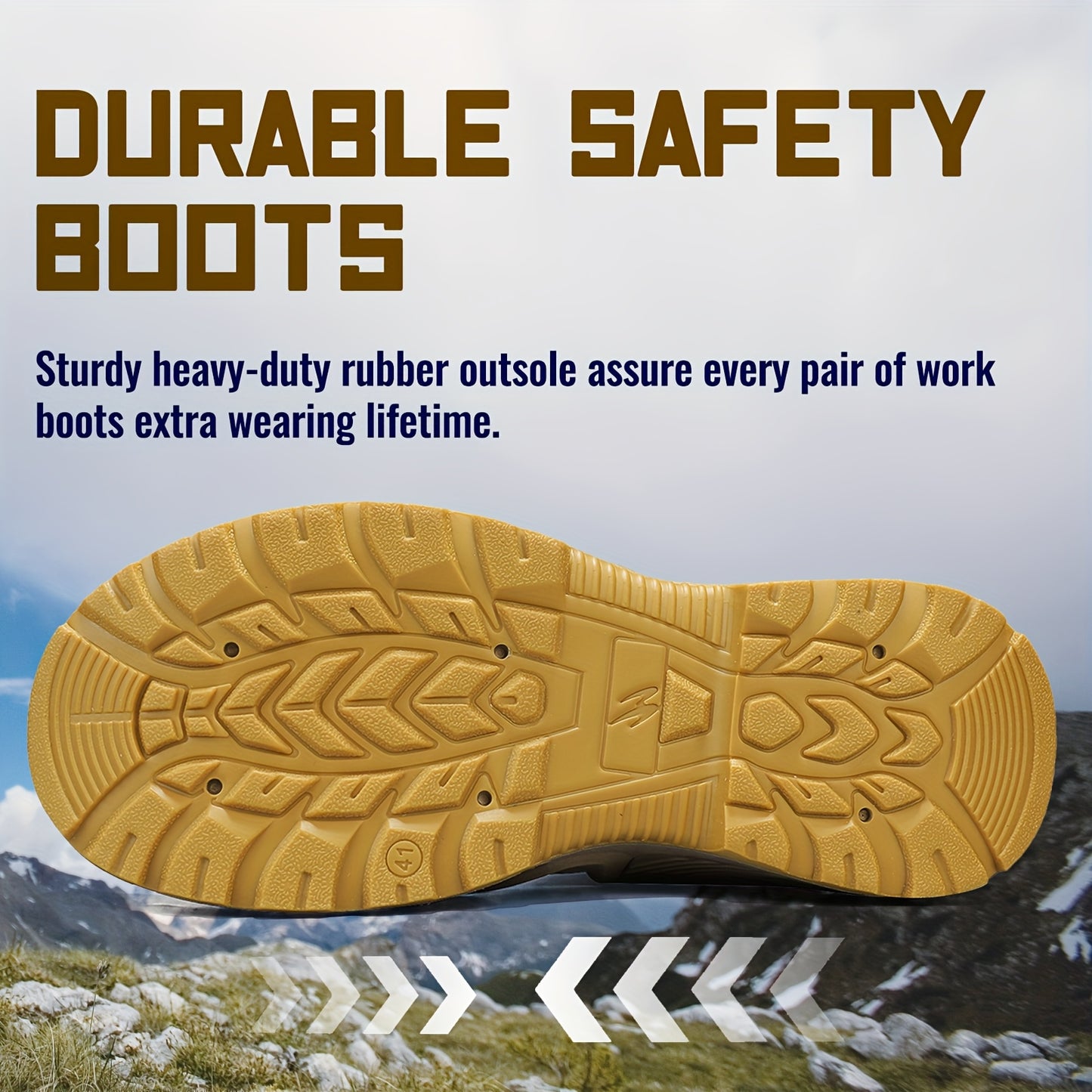 Men Boots, Waterproof, Comfortable, Slip Resistant, And Durable Lace Up Shoes