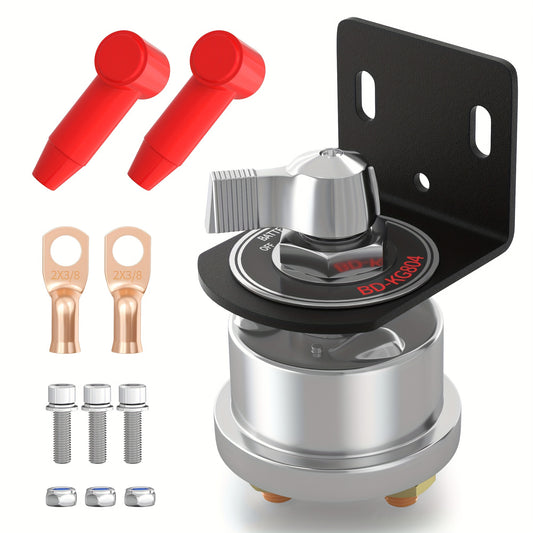 200A High Current Battery Cut Off Switch Heavy Duty Master Switch 12V Battery Disconnect Switch