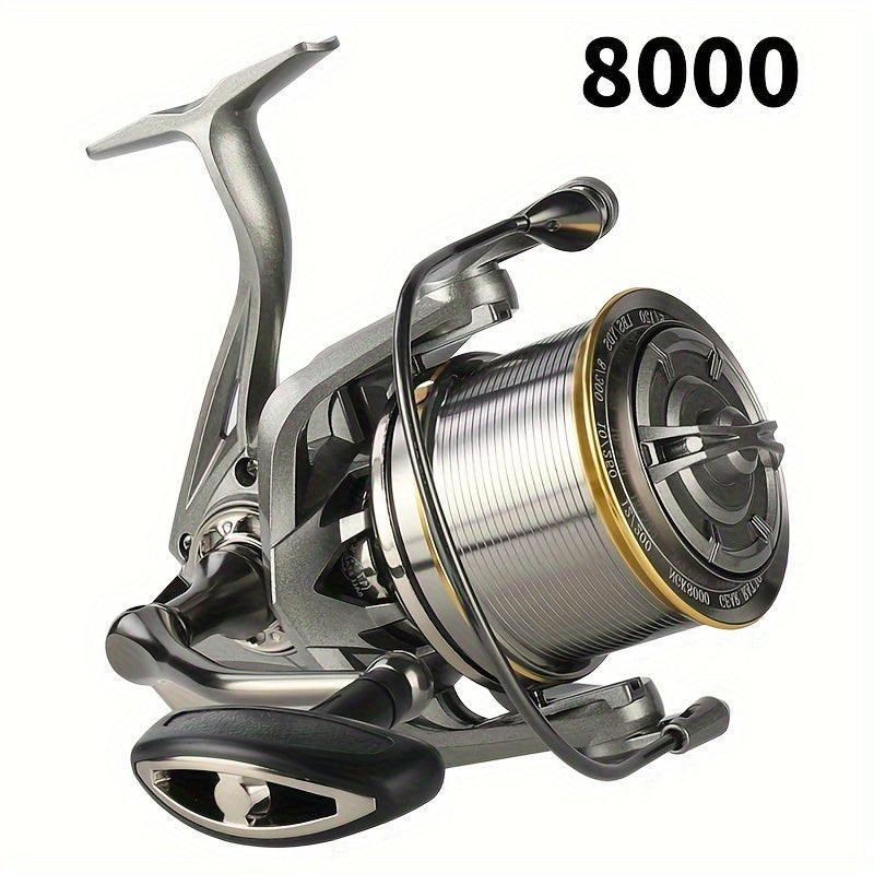 Metal Spinning Fishing Reel, 20KG/44LB Max Drag Powerful Reel, Long Distance Casting Reel