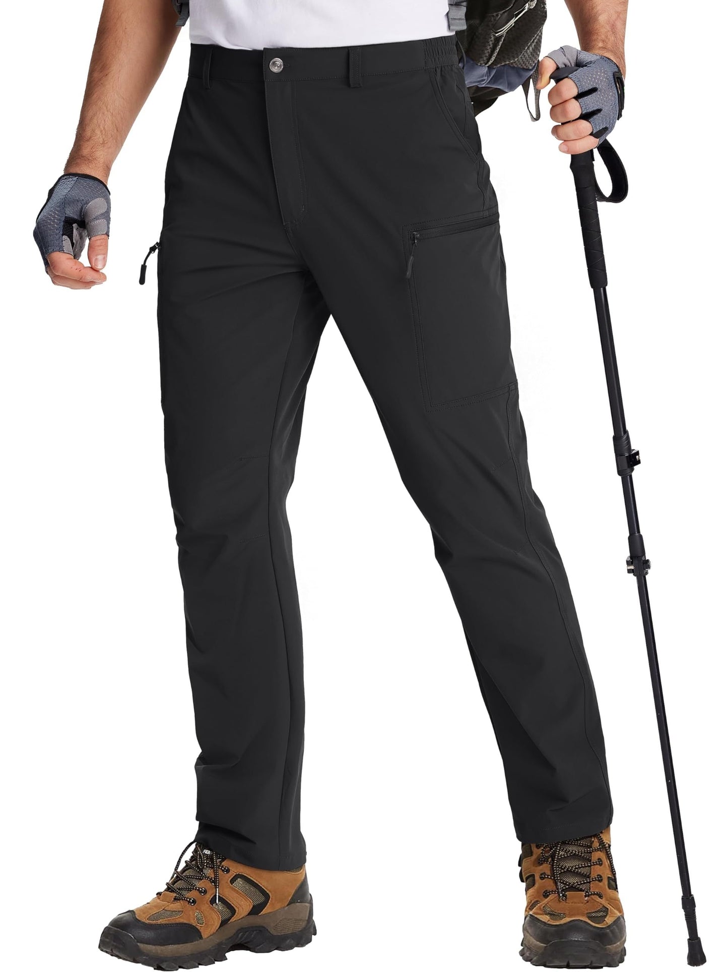 Men's Lightweight Hiking Pants Quick Dry Climbing Trousers