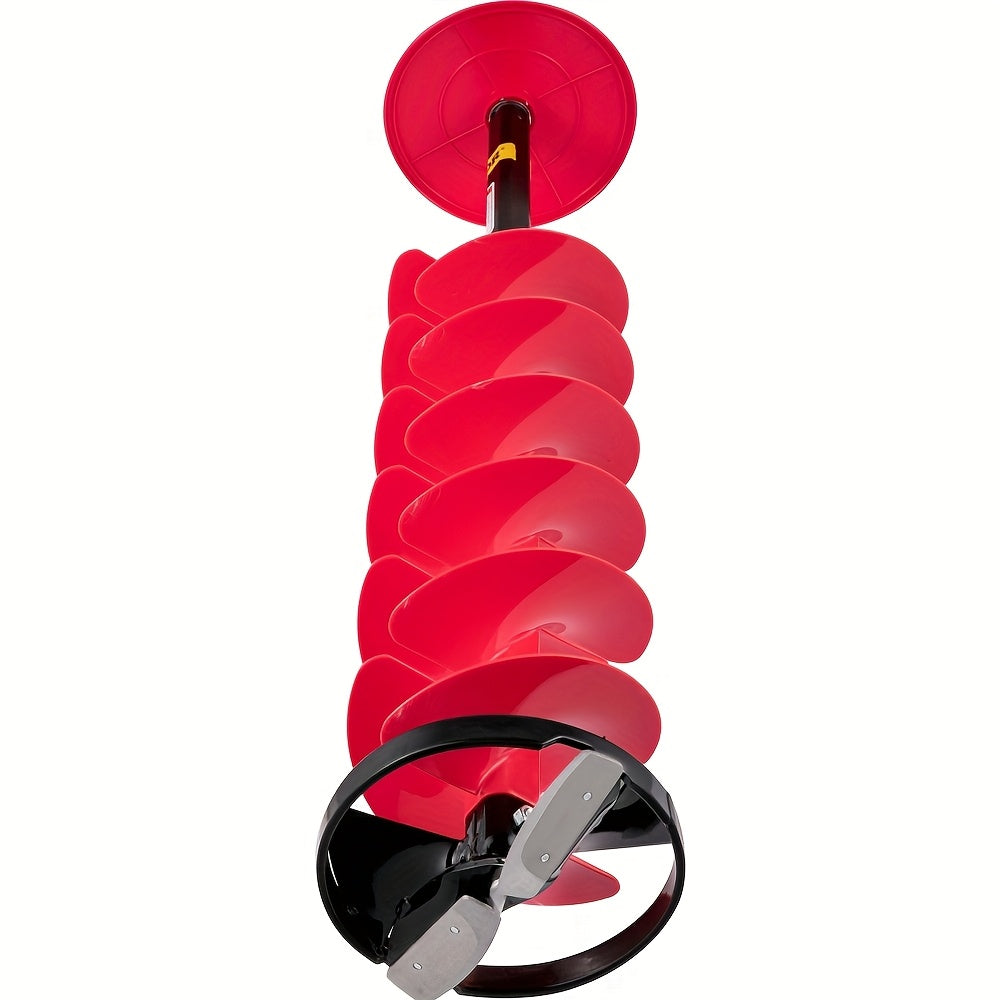 Ice Drill Auger, 8'' Diameter Nylon Ice Auger, 41'' Length Ice Auger Bit
