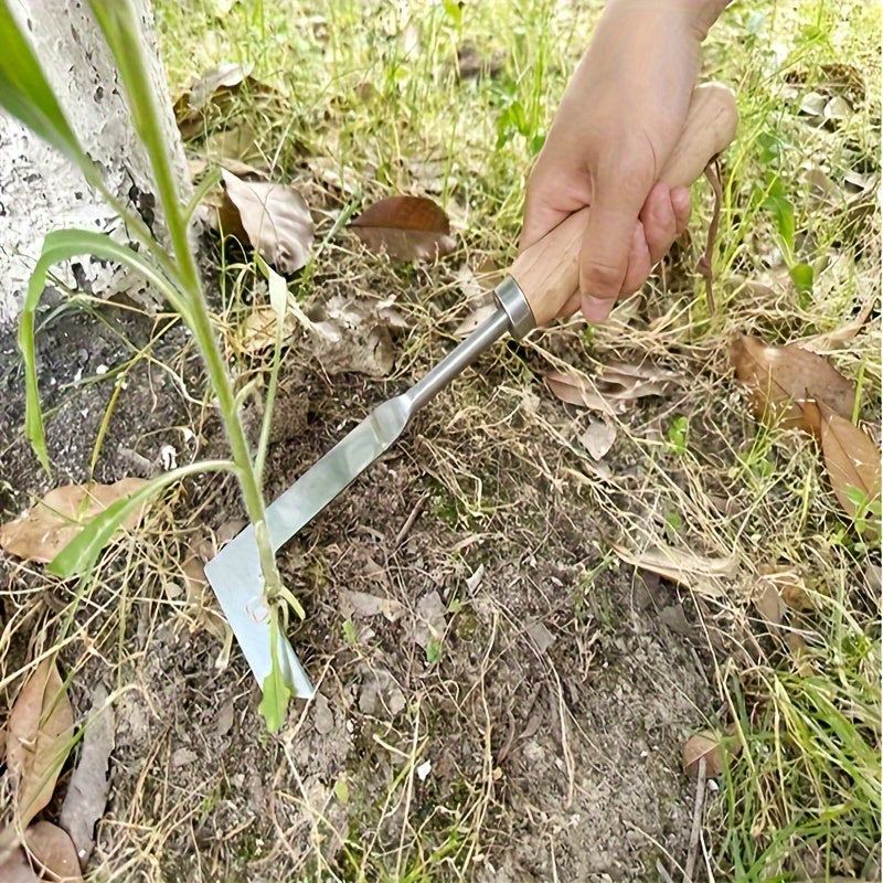 Weeding Knife, Weeding Tool, Garden Rake, Manganese Steel Horn, Hand-held Soil Dredging, Wild Vegetable Digging