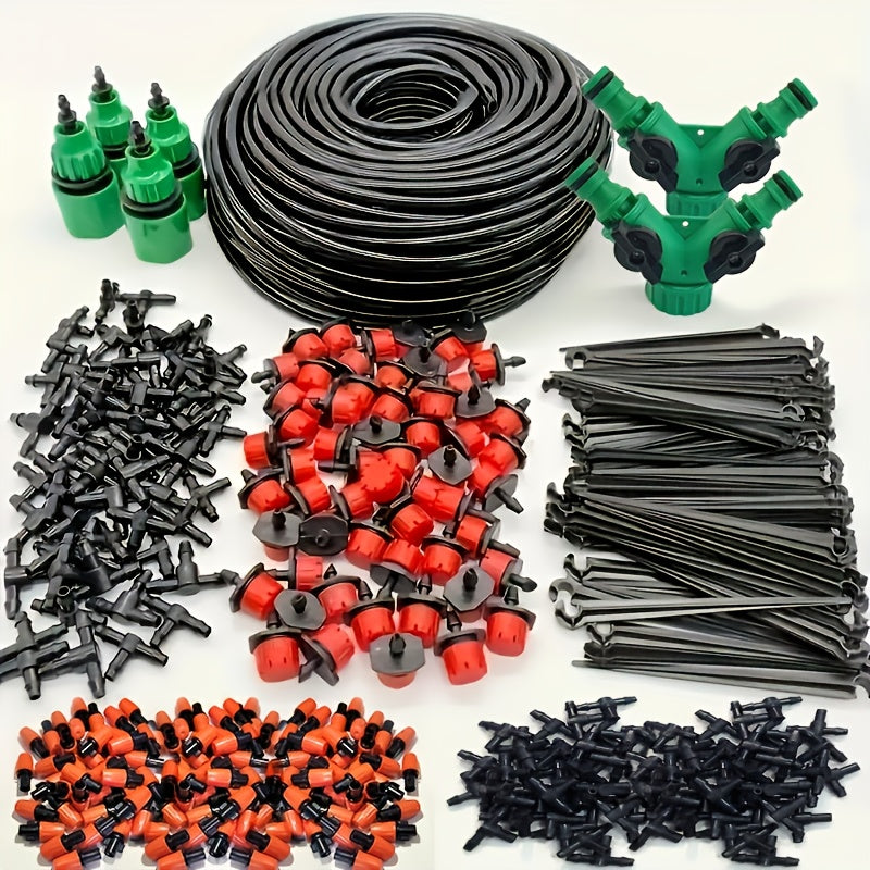 1 Set Of DIY Garden Drip Irrigation Hose, Garden Watering System