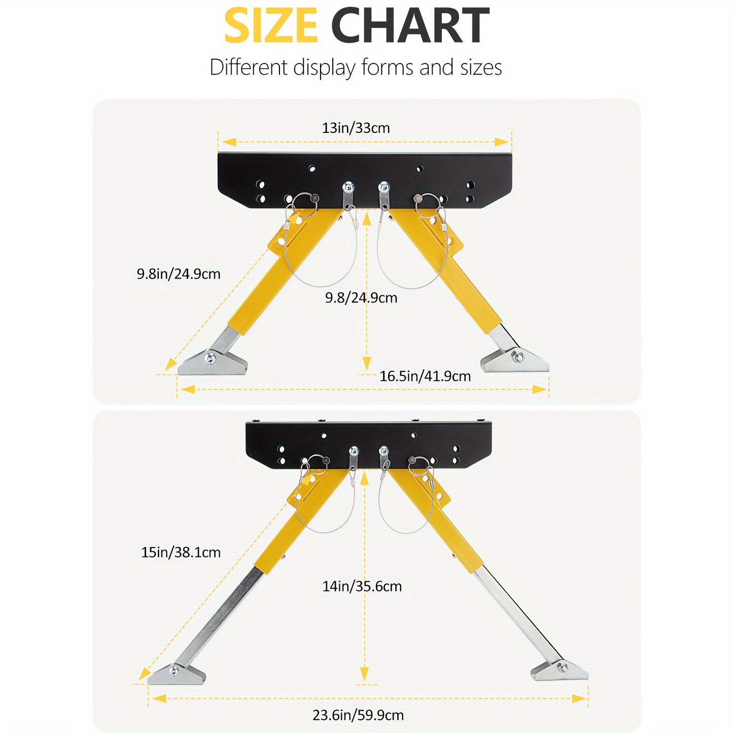 Adjustable RV Step Stabilizer Kit