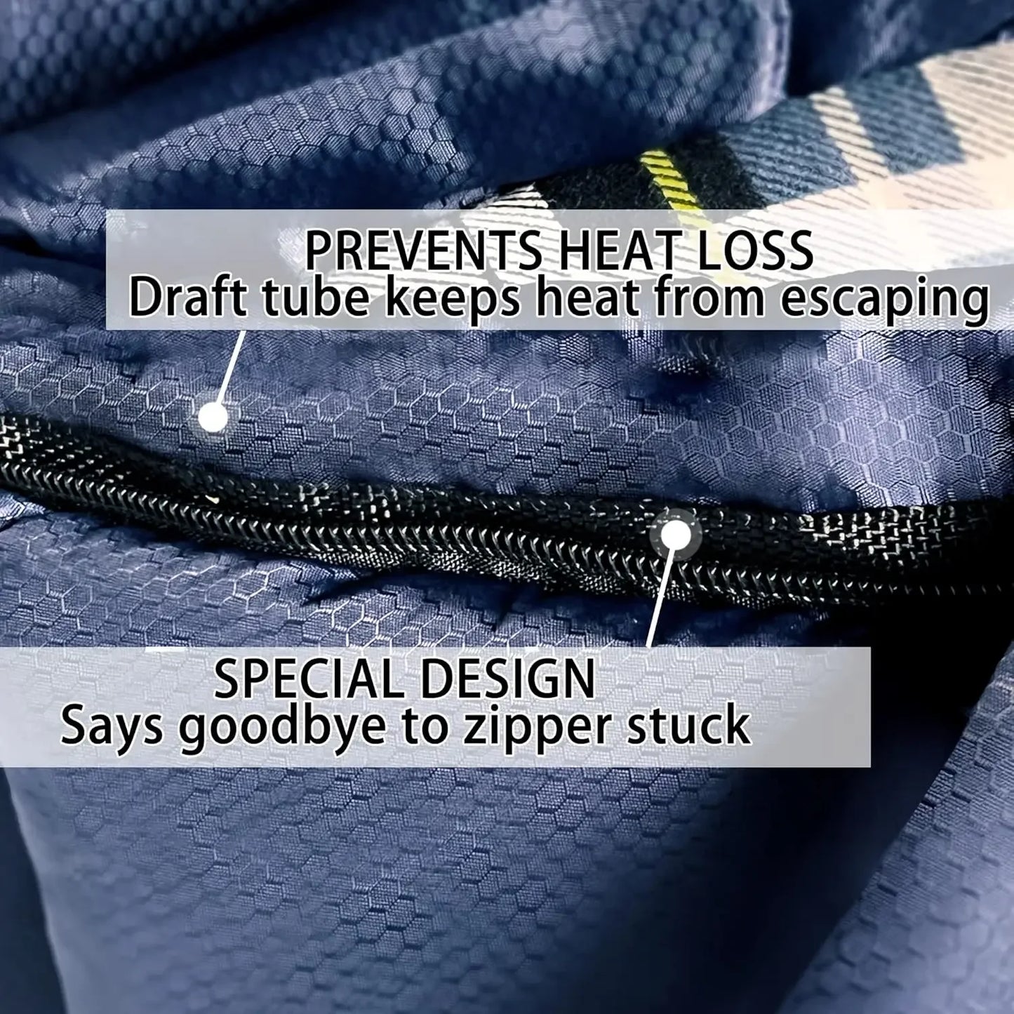 Sleeping Bag, XXL for Adults Big and Tall Cold Weather.