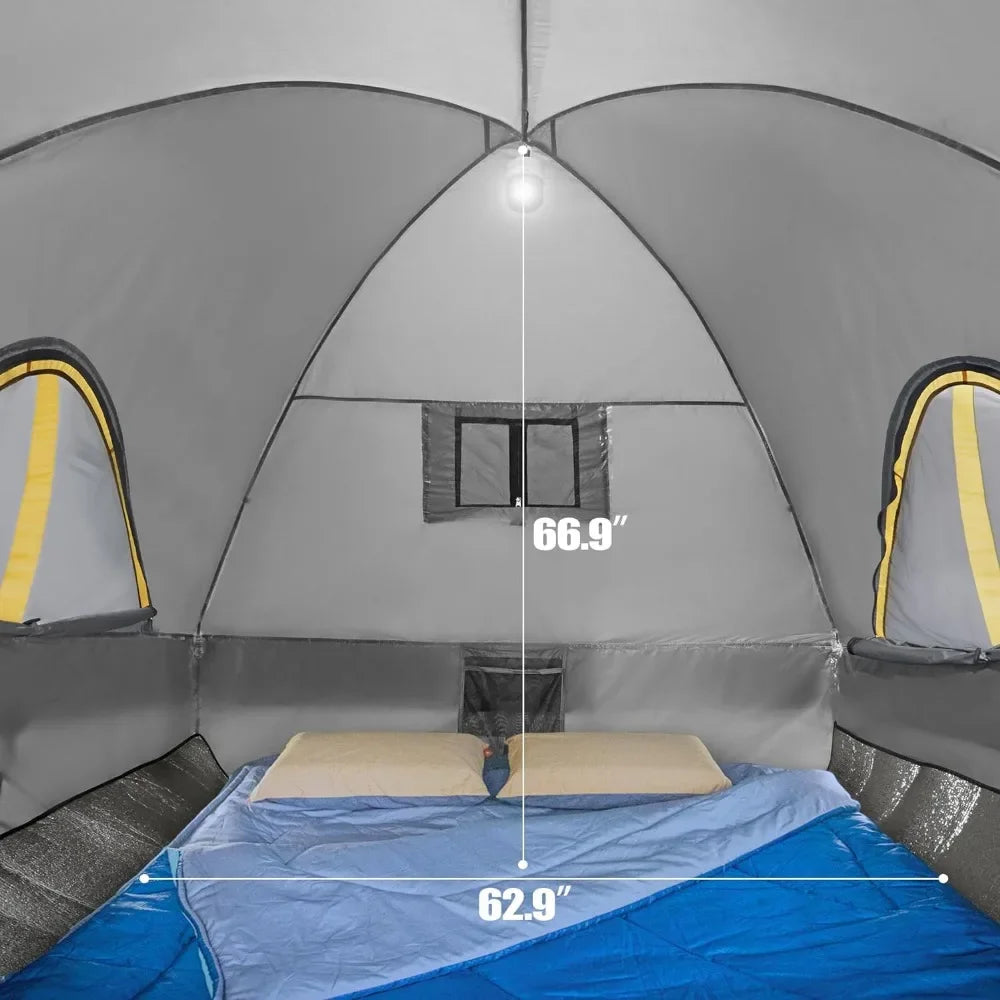 Pickup Truck Tent, Double Layer for 5.5-6.5 FT Truck Bed.