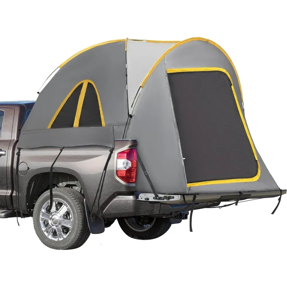 Pickup Truck Tent, Double Layer for 5.5-6.5 FT Truck Bed.