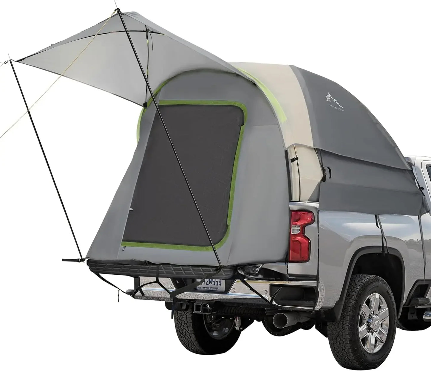 Pickup Truck Tent, Double Layer for 5.5-6.5 FT Truck Bed.