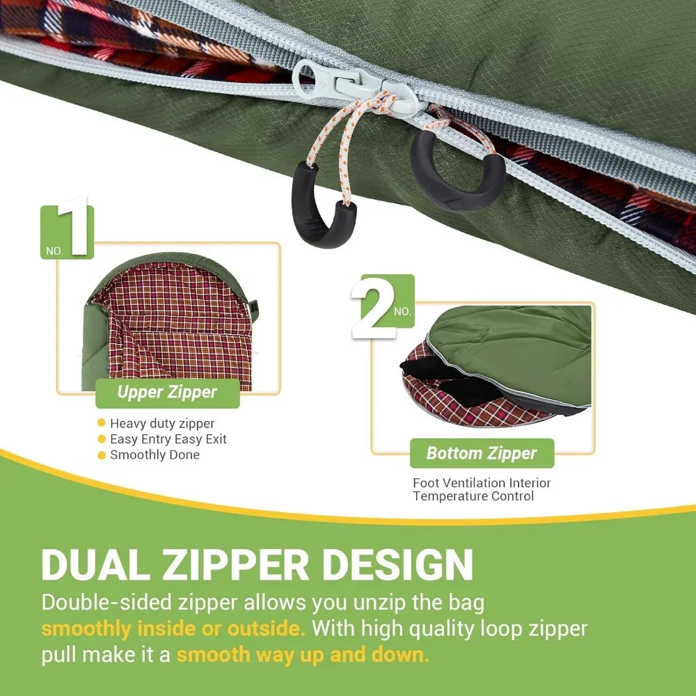 Sleeping Bag for Adults, Bag for Camping Backpacking.