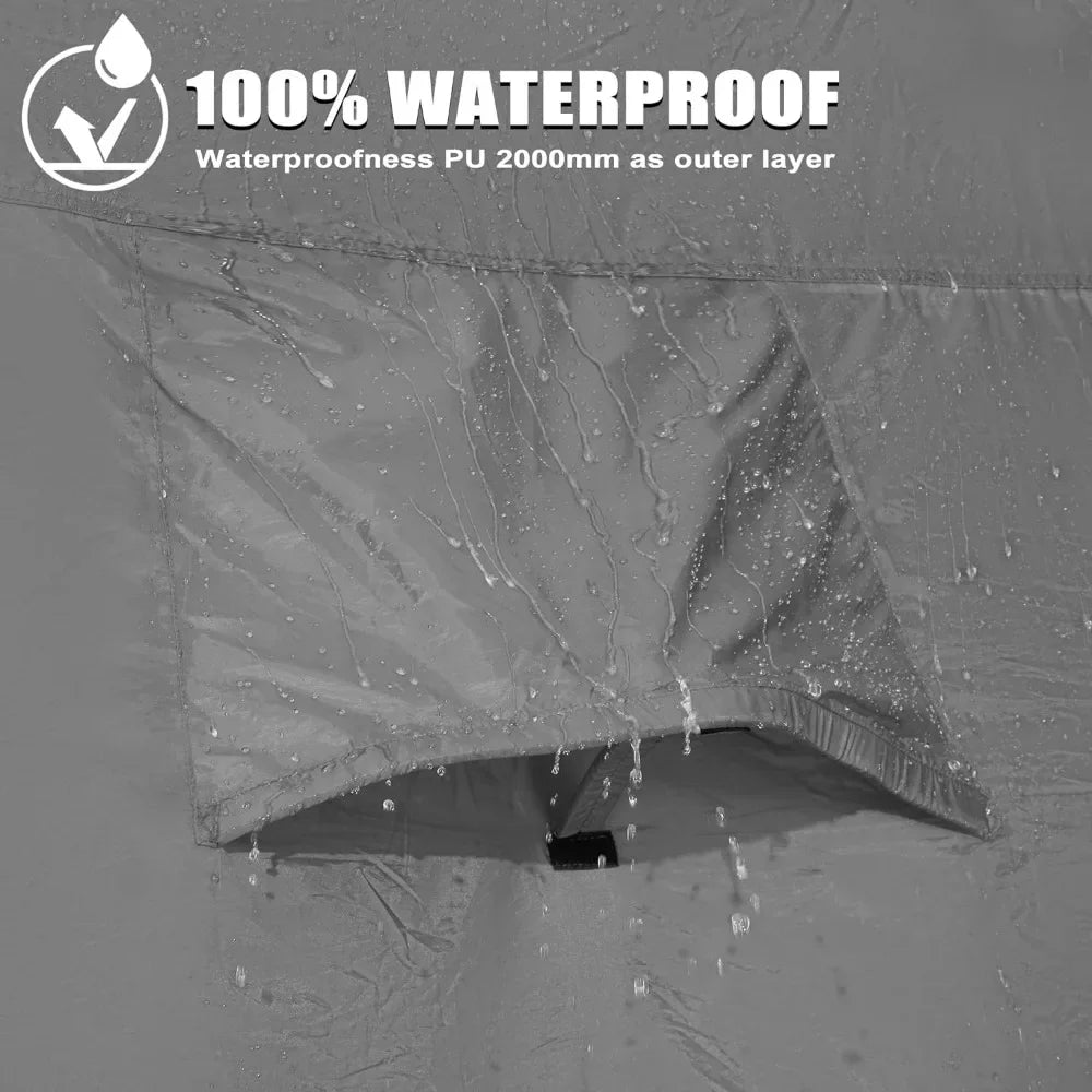 Pickup Truck Tent, Double Layer for 5.5-6.5 FT Truck Bed.