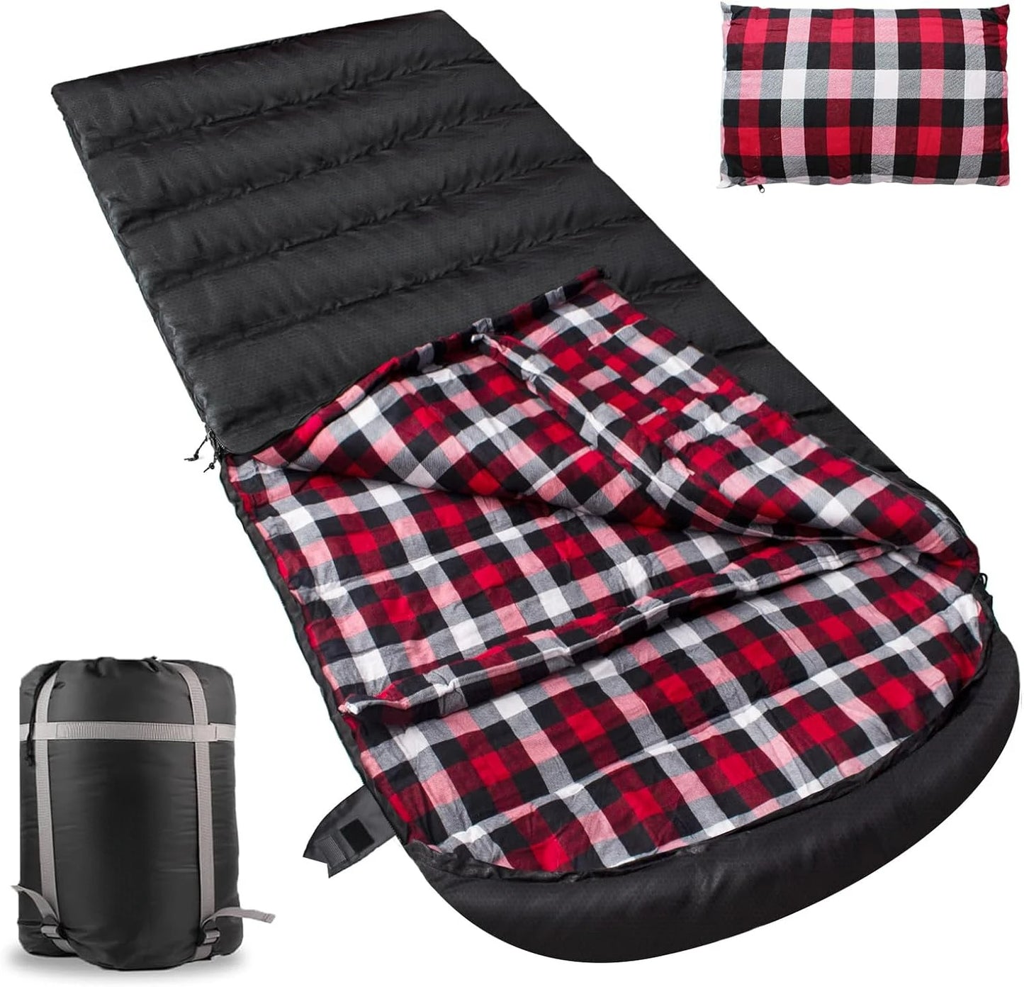 Adults XXL Sleeping Bag 4 Season Big and Tall.