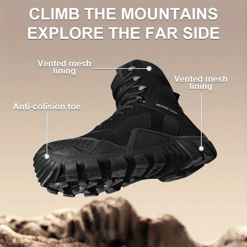 Men' s Ankle High Waterproof Hiking Boots