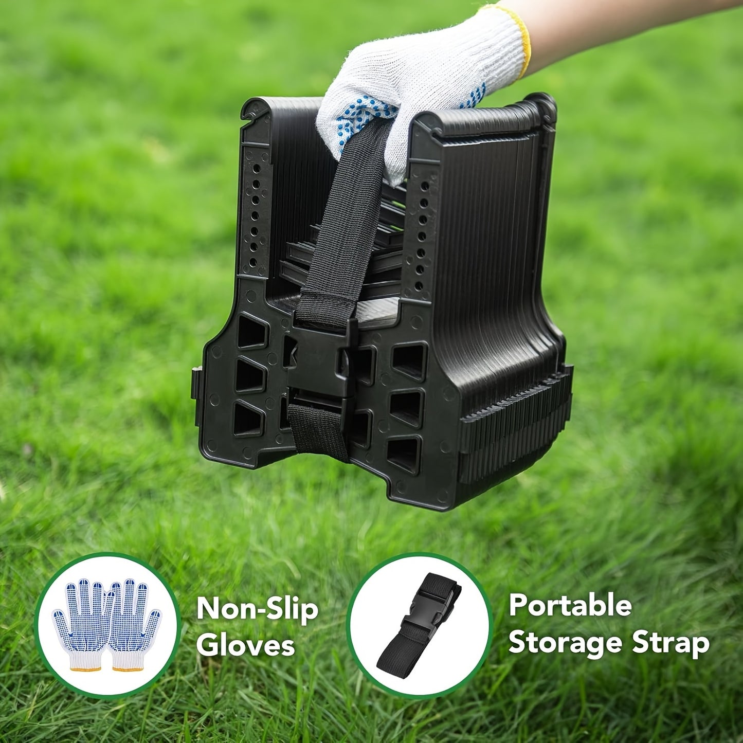 RV Sewer Hose Support 10 Feet, Height-Adjustable ABS Sewer Hose Support For RV Camper, Easy To Set Up, And Protects And Supports Sewer Hose