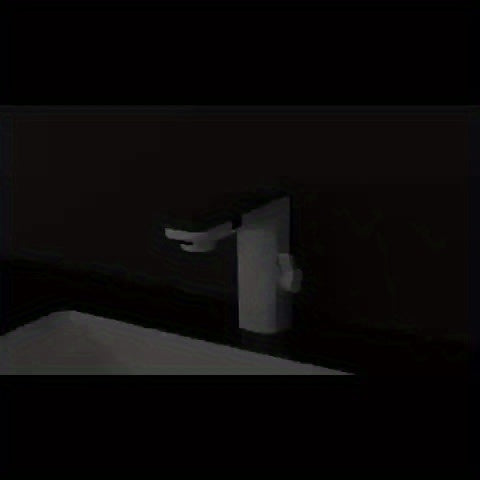 Modern Touchless Bathroom Faucet with LED Temperature Display