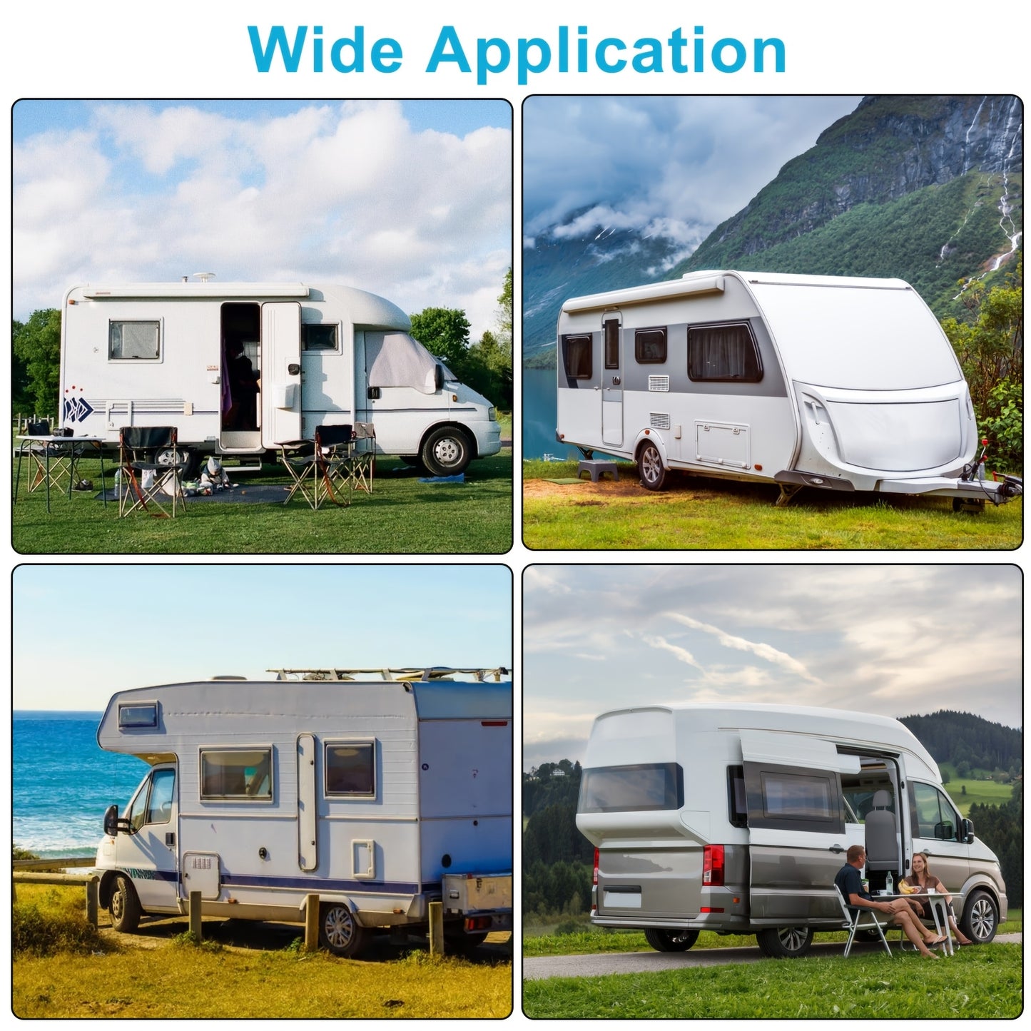 RV City Water Inlet Flange with Check Valve