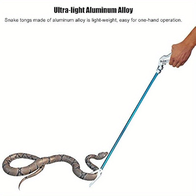 52 Inch Aluminum Alloy Snake Tongs