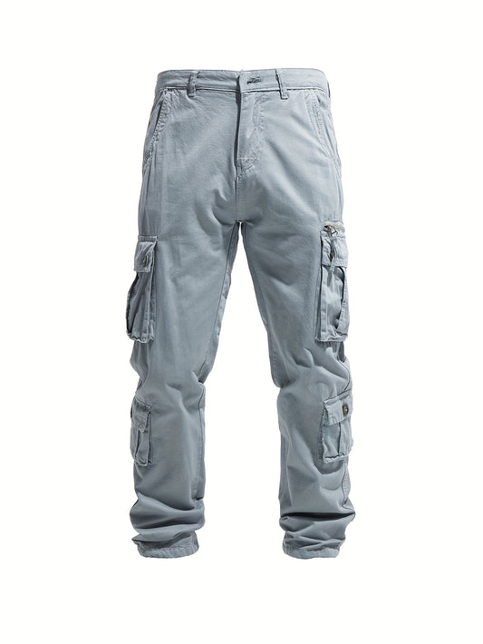 Men'S XL 100% Cotton Outdoor Work Pants With 8 Pockets