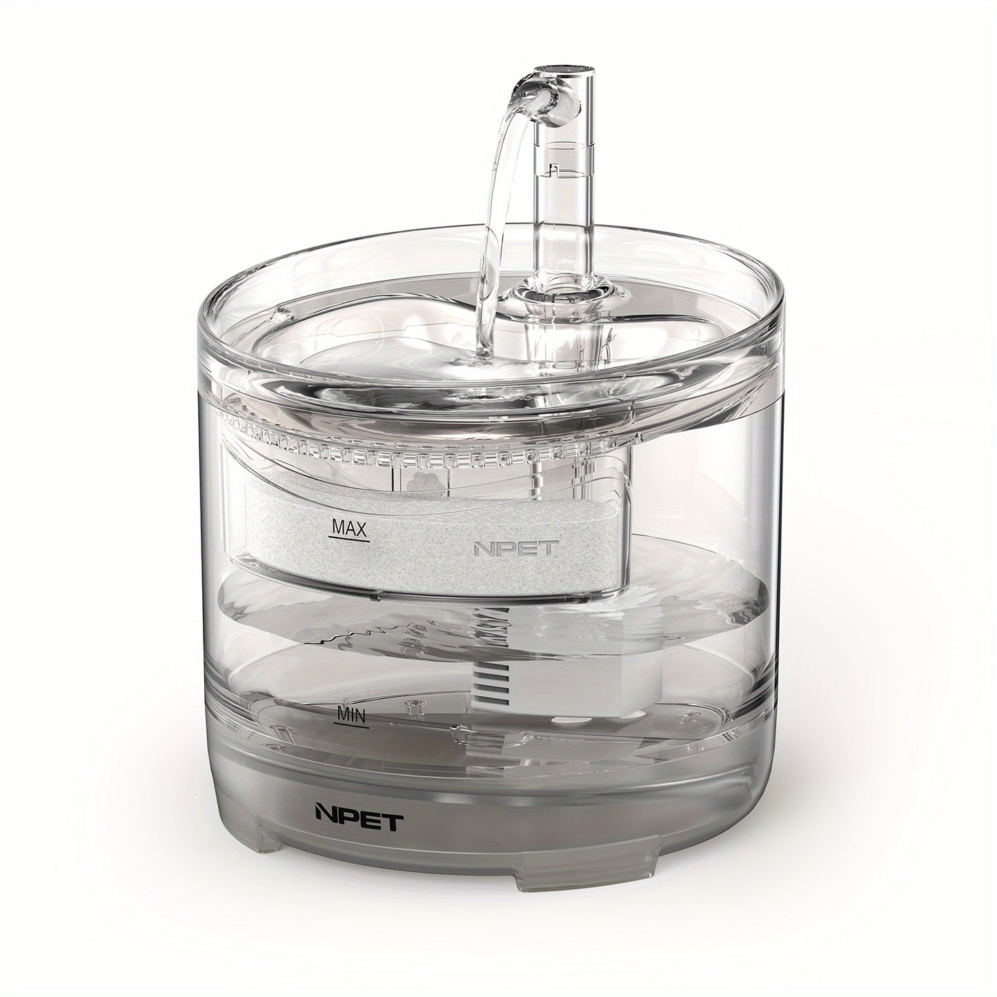 Cat And Dog Water Fountain1.5L Automatic Pet Drinking Fountain with Replacement Faucet Kit