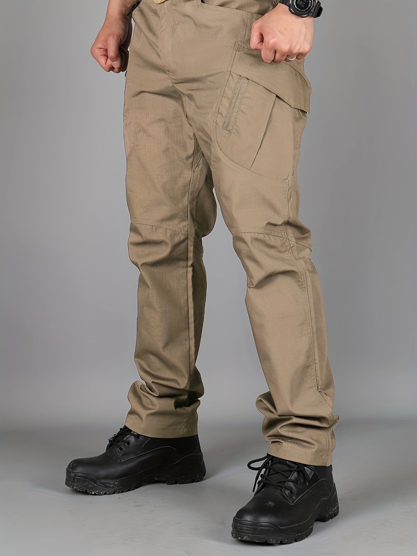 Men's Tactical Cargo Pants, Versatile Multi-Pocket Trousers