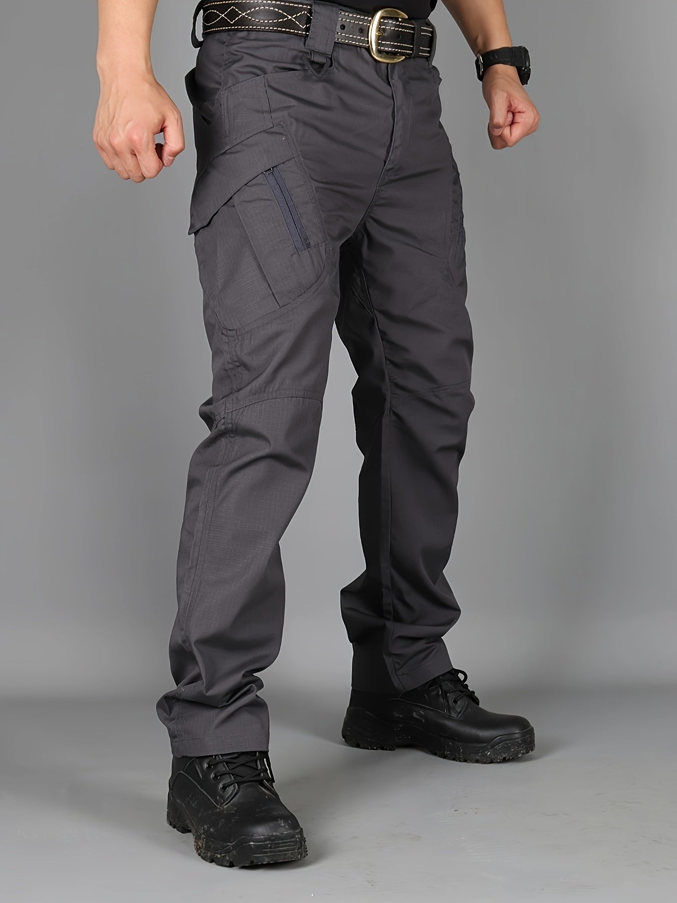 Men's Tactical Cargo Pants, Versatile Multi-Pocket Trousers