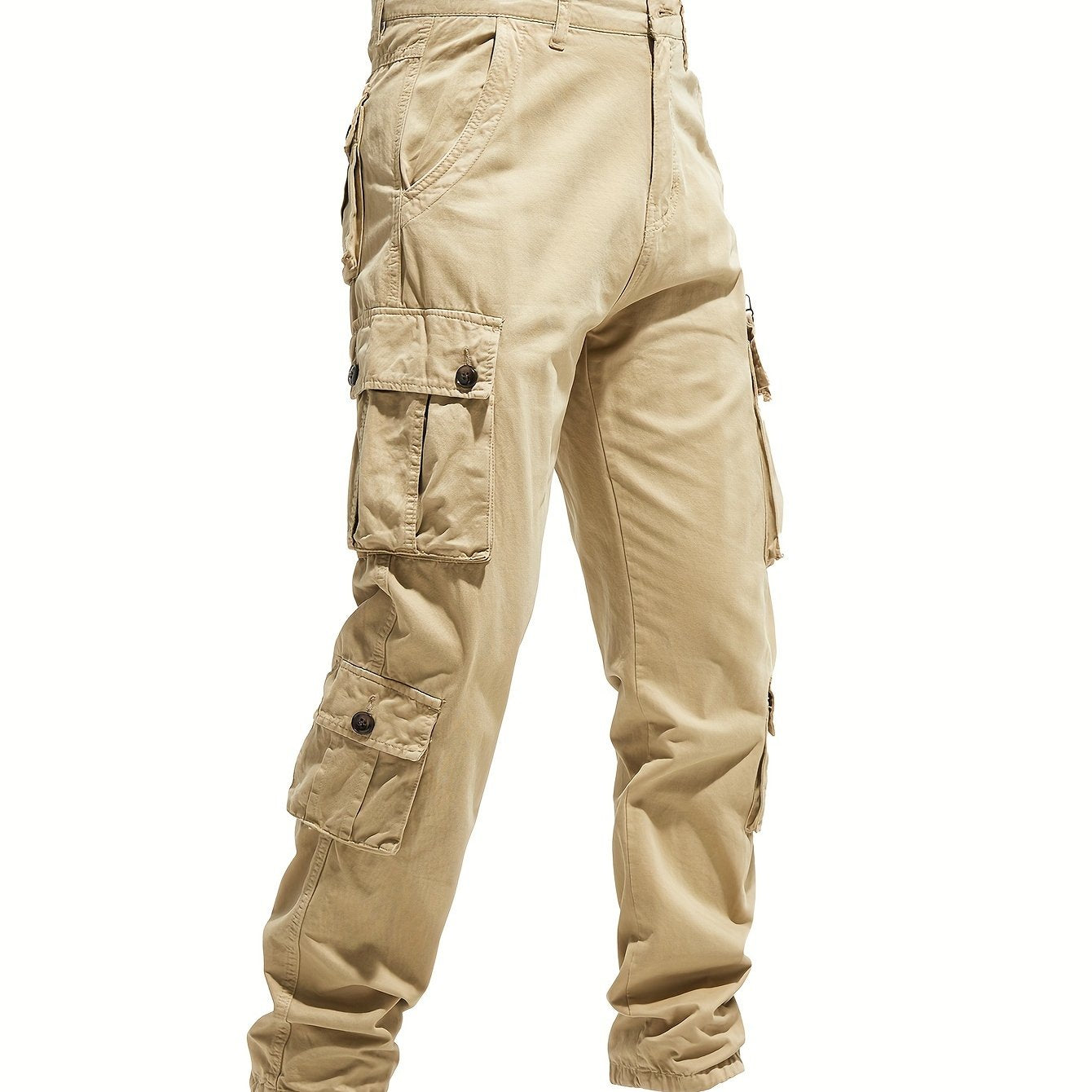 Men'S XL 100% Cotton Outdoor Work Pants With 8 Pockets