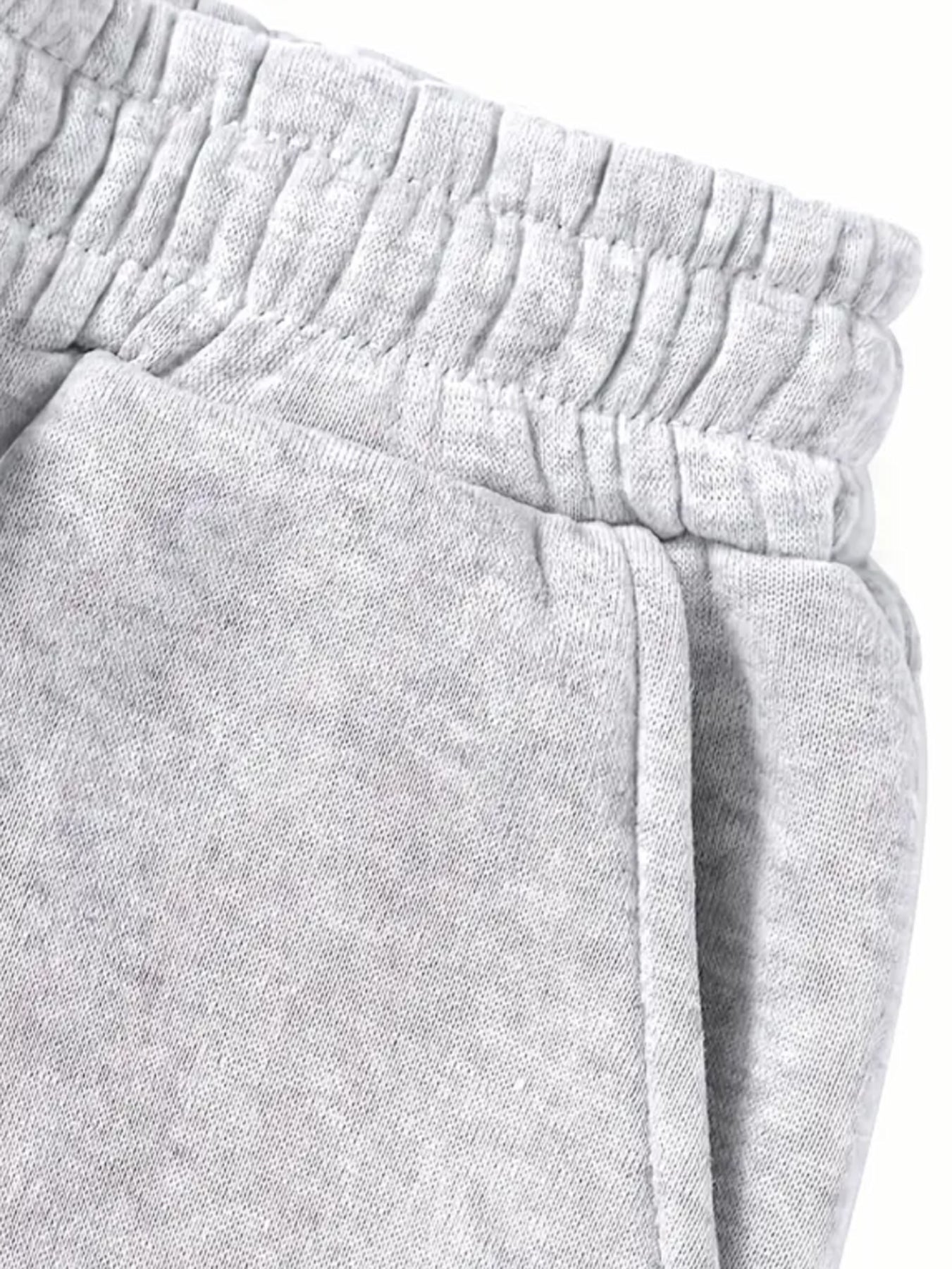 Two-piece Set of Large Size Women's Trousers