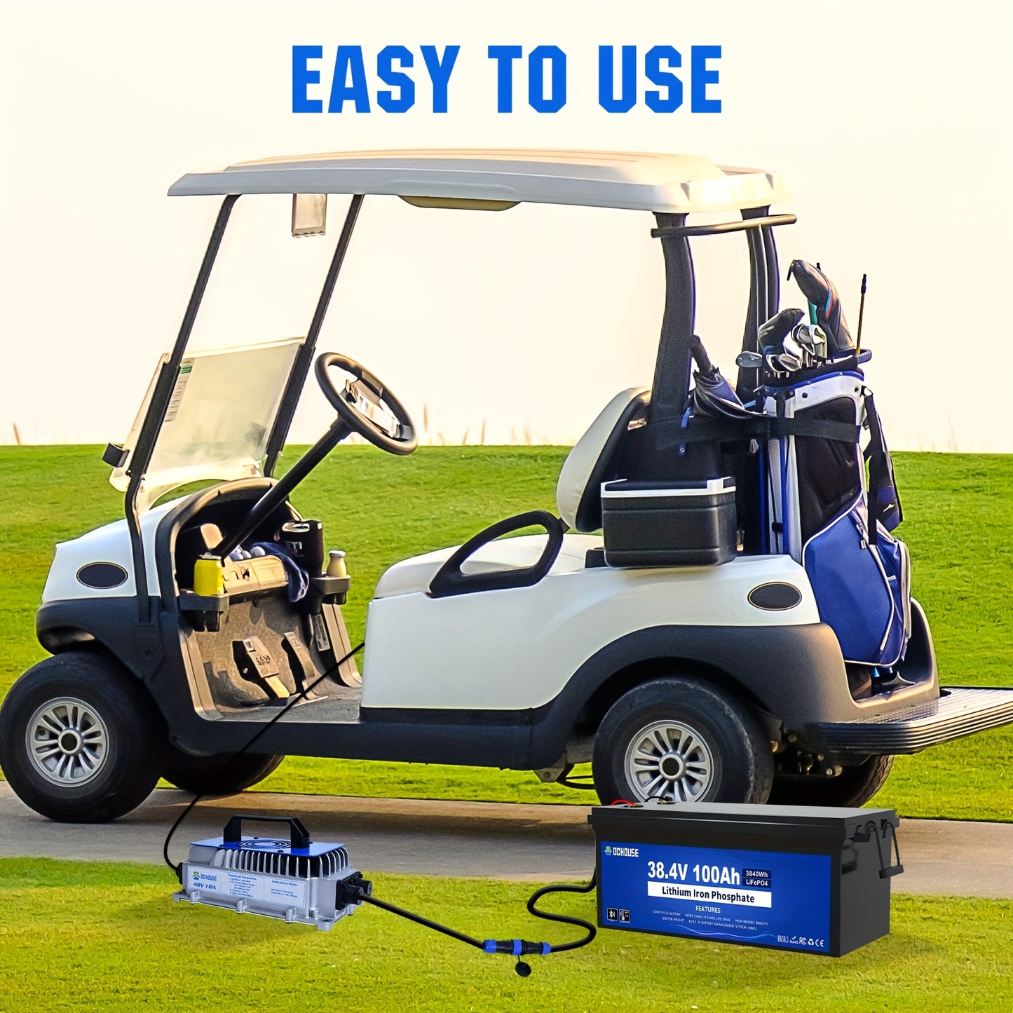 36V 25A Smart Lithium Battery Charger - Compact Aluminum Alloy with Built-In Cooling Fan, Overcharge & Short Circuit Protection