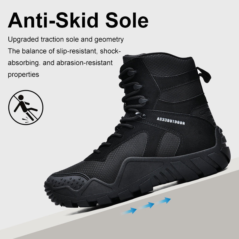 Men' s Ankle High Waterproof Hiking Boots
