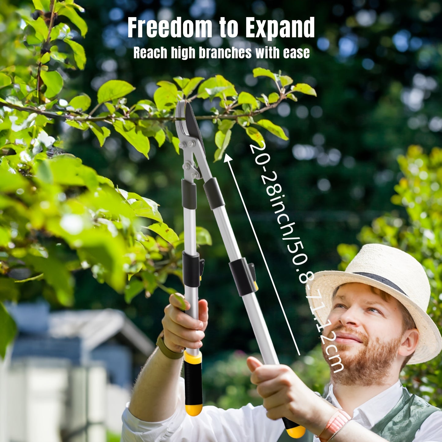 Heavy-Duty Telescopic Pruning Shears - Extendable