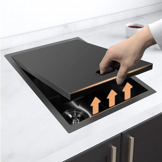 RV Kitchen Sink, 18 x 15 x 9 Inch Undermount Bar Sink with Faucet