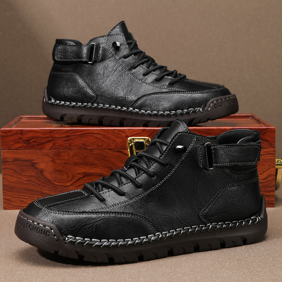 Ankle Boots Hand-sewn Outdoor Work Shoes