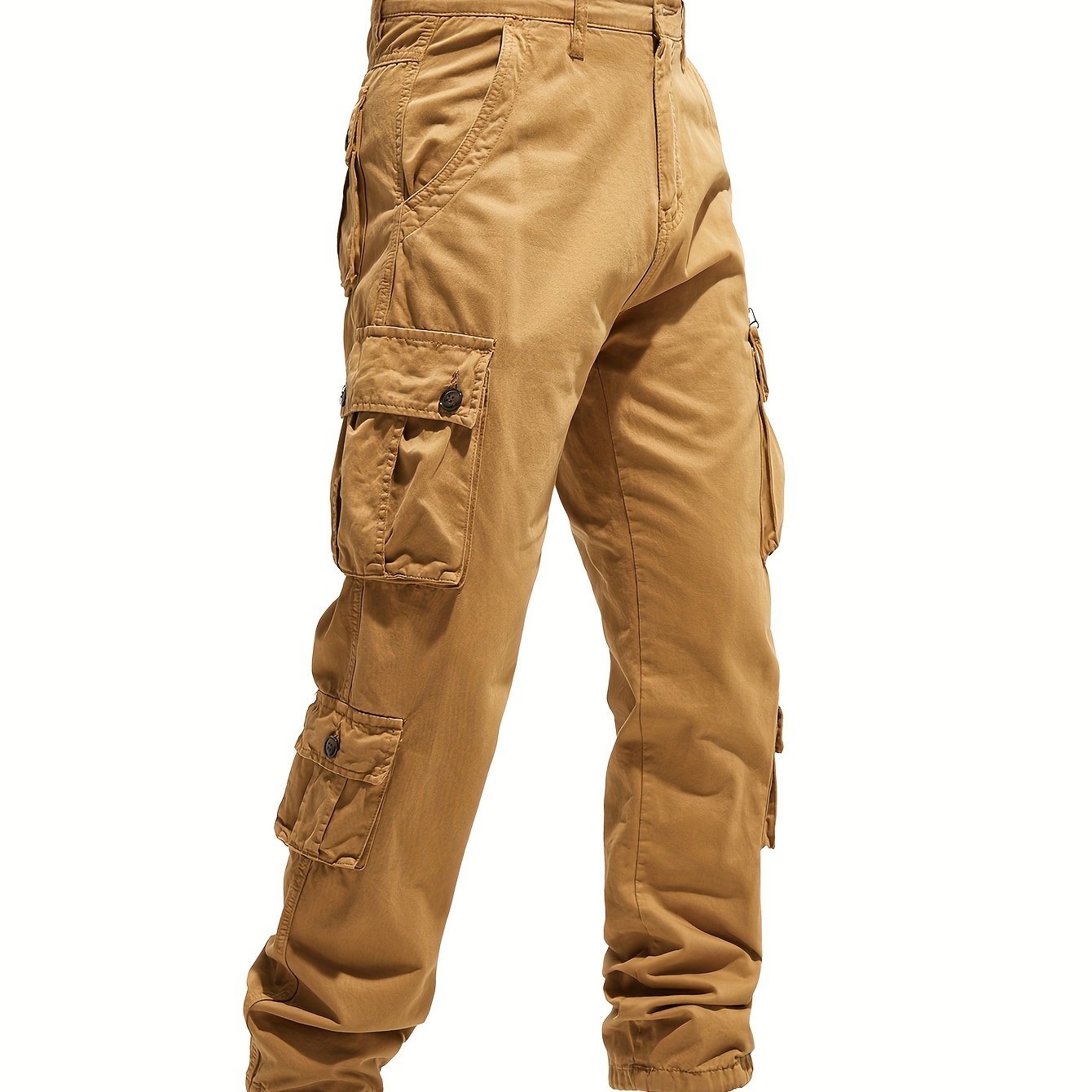 Men'S XL 100% Cotton Outdoor Work Pants With 8 Pockets
