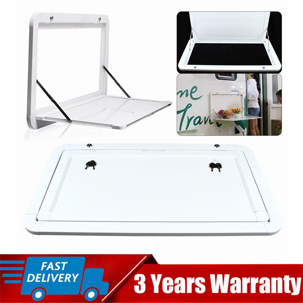 800 x 450mm External Folding Wall Mount Camping Table