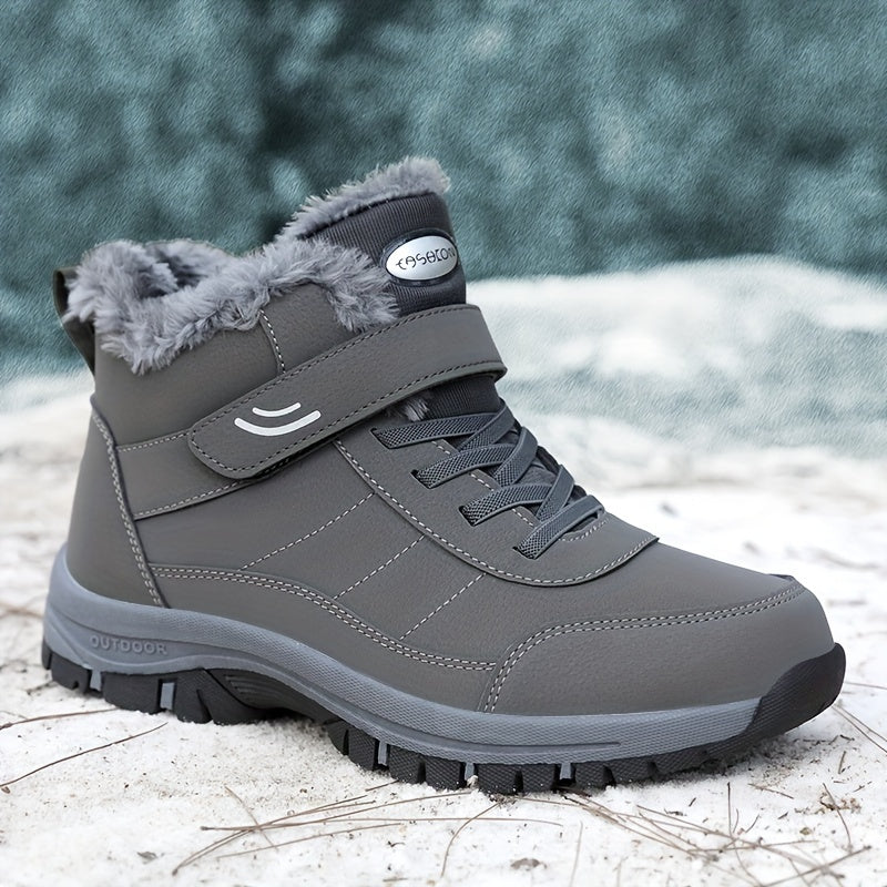 Cozy Fleece-Lined Winter Snow Boots for Women