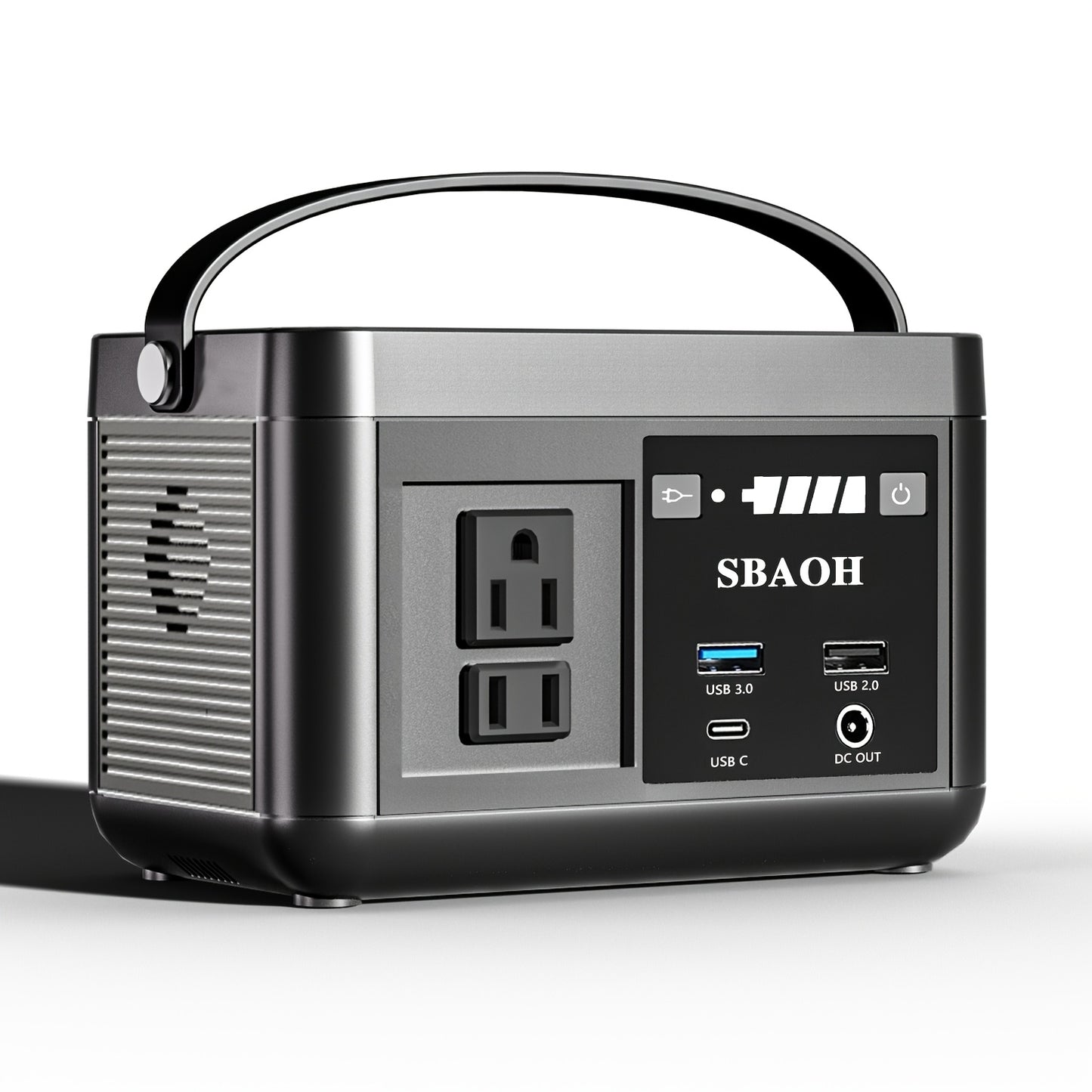 Portable Power Station 88.8WH, Solar Generator Lithium Battery Power 110V AC USB-C Power Delivery Solar Generator