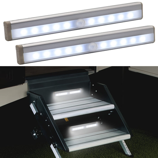 2pcs Motion Activated RV Step Lights
