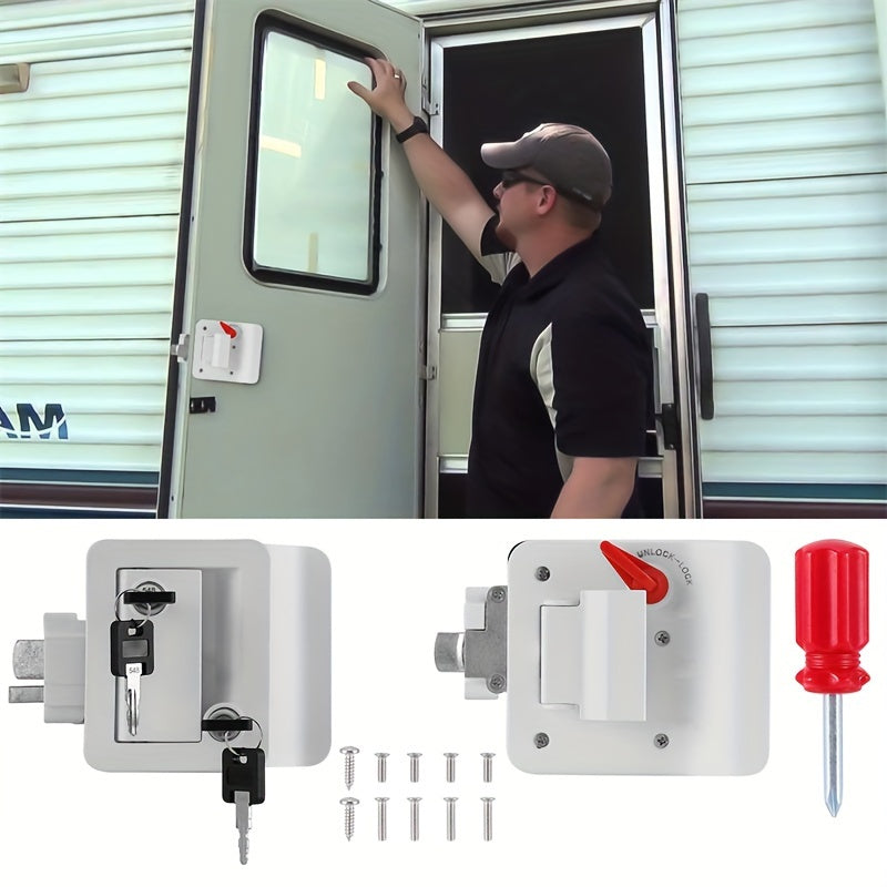 Entry Door Lock Double Open RV Door Lock