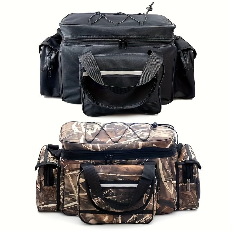 Bag Single Shoulder Crossbody Bag Outdoor Large Capacity Fishing Gear Storage Bag