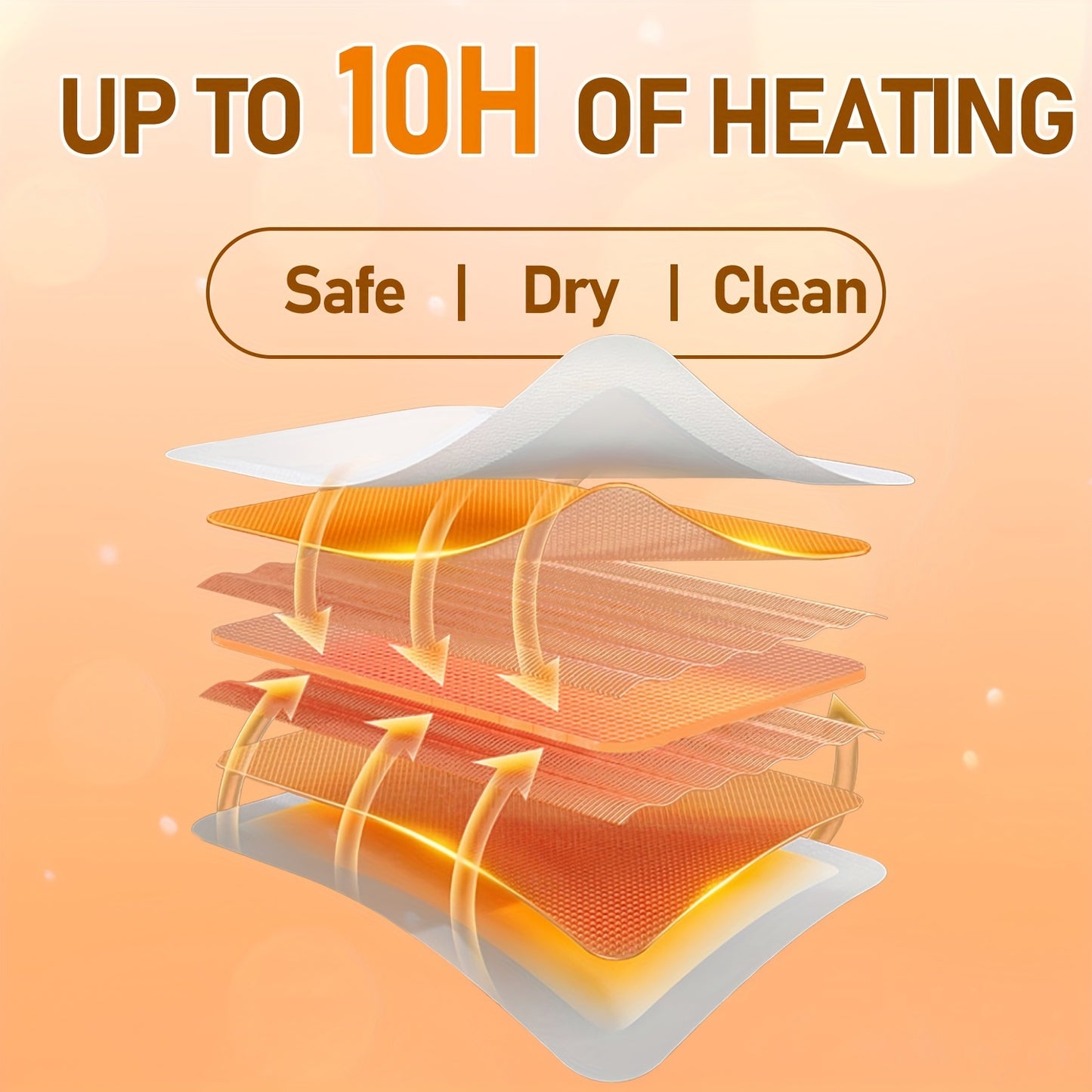 10pcs/20pcs/40pcs/80pcs Disposable Hand And Foot Warmers