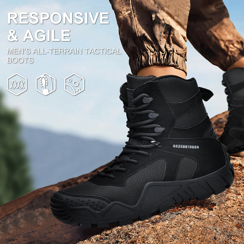 Men' s Ankle High Waterproof Hiking Boots