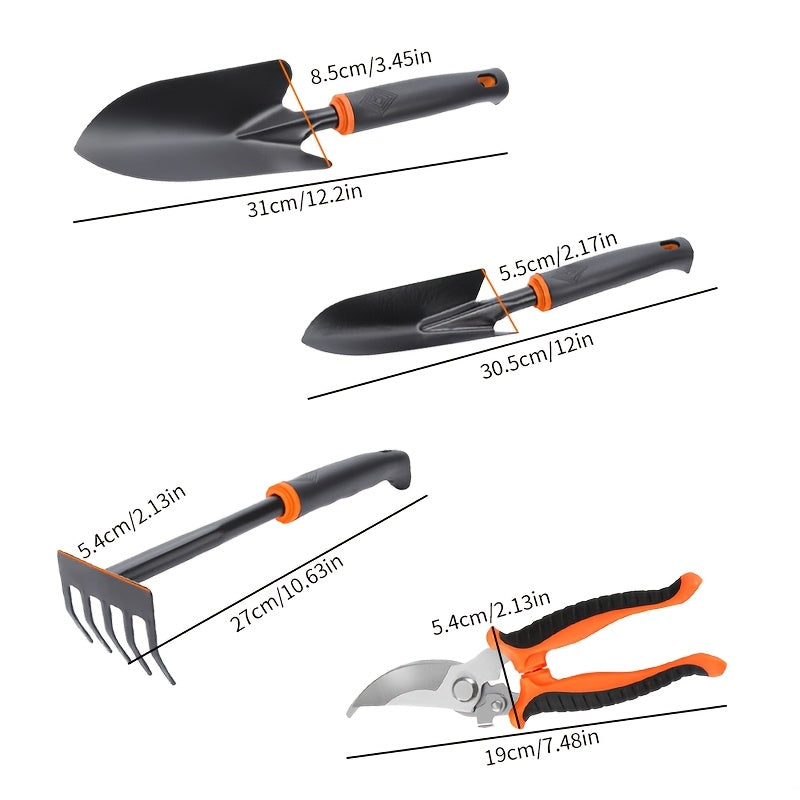 4pcs Gardening Tool Set - Durable, Easy-Carry Design