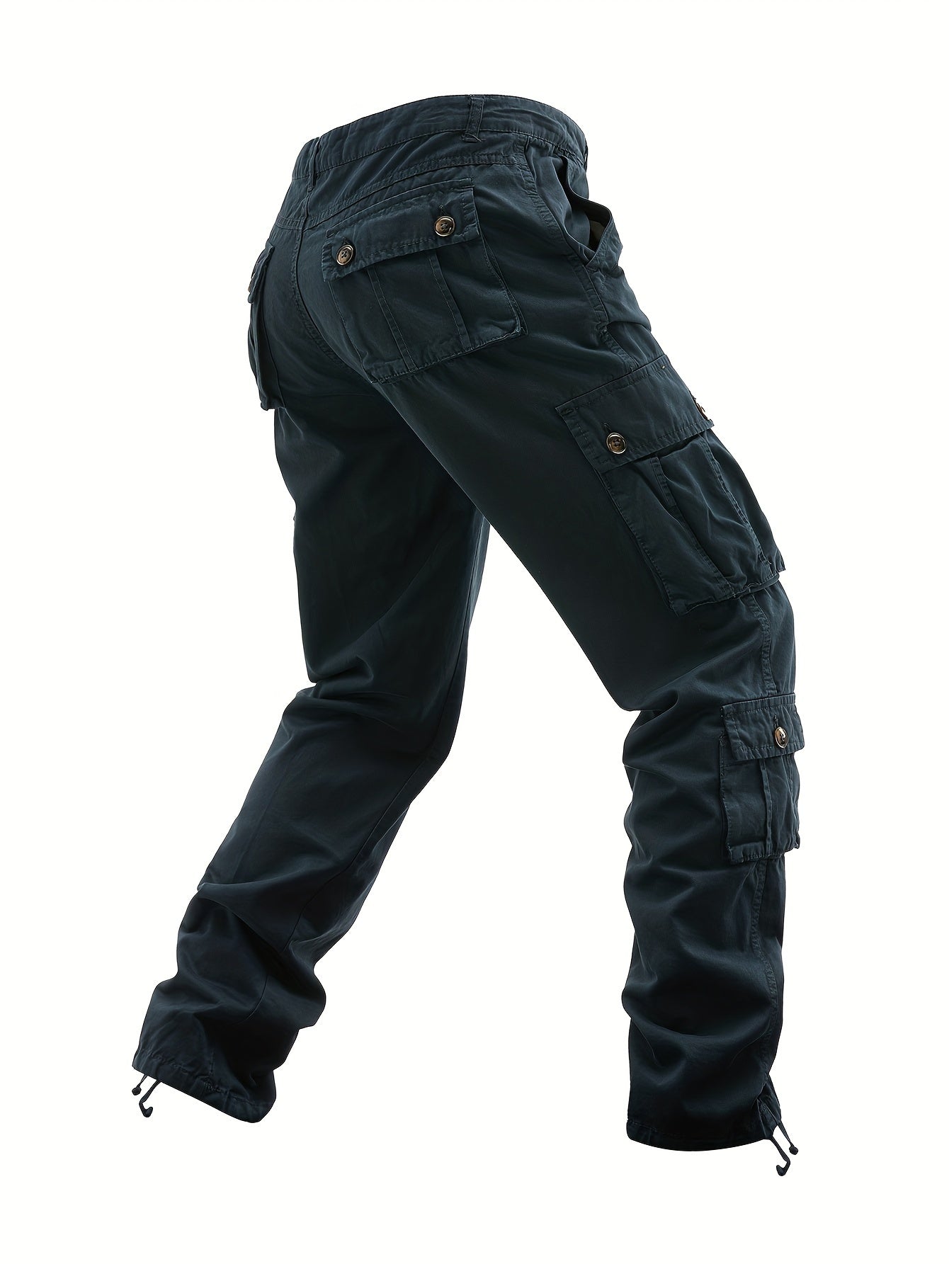 Large Size Men Outdoor Cotton Wash Multi-pocket pants
